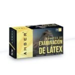 GUANTES LATEX AMBER