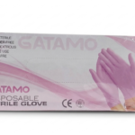 GUANTES NITRILO ROSADO GATAMO