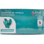 GUANTES NITRILO VERDE